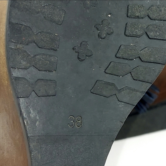 See By Chloe Slingback Wooden Wedge Heels EU38 - Picture 11 of 14